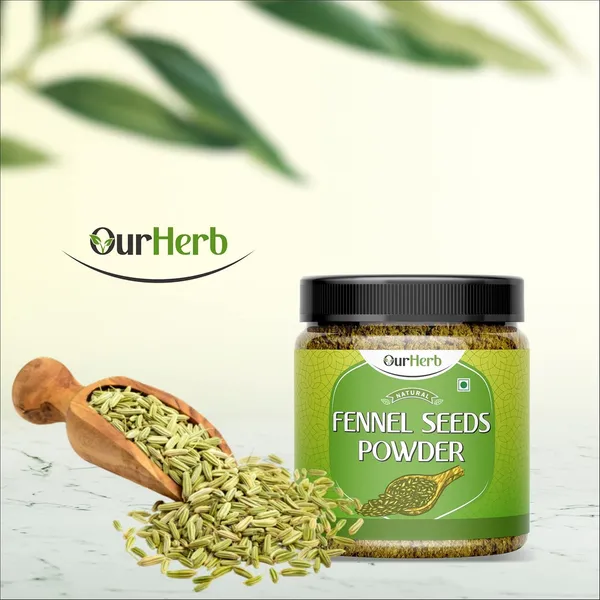 Pure_&_Natural_Fennel_Seeds_(Saunf)_Powder_For_Healthy_Life_With_Wooden_Spoon_-_100G_|_3.5_Oz