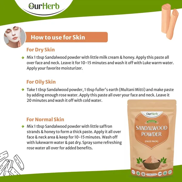 Sandalwood_&_Multani_Mitti_Powder_Face_Pack_For_Glowing_Skin_&_Tan_Removal,_Effective_Facial_Treatment_Glow_Naturally_Chandan_Powder,Wooden_Spoon_|_Pack_Of_100G_X_2_|