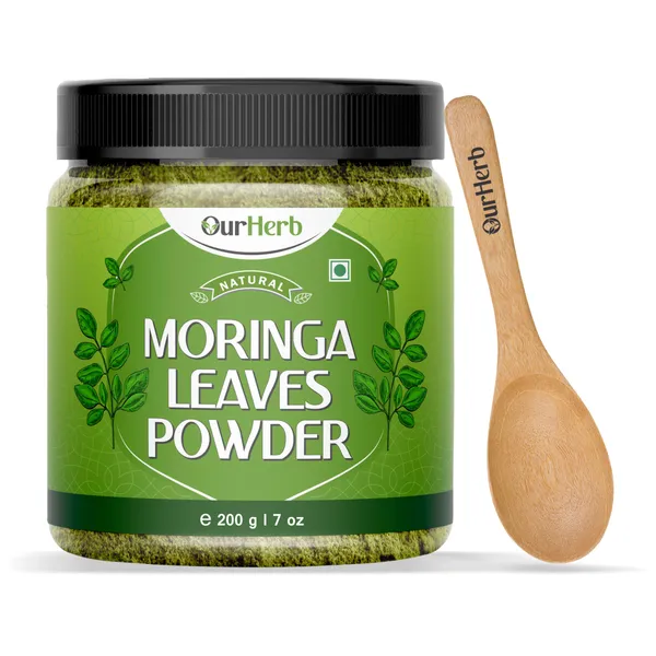 Organic_Moringa_Powder_200G_|_100%_Pure_Moringa_Leaf_Powder_|_Ayurvedic_Superfood_Helps_In_Immunity,_Energy,_Weight_Loss,_Skin_&_Hair_|_Non-Gmo,_No_Preservatives