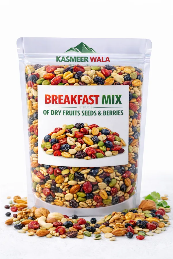 Kasmeer_Wala_Breakfast_Mix_–_Premium_Dry_Fruits,_Seeds_&_Berries_Mix_|_Healthy_Energy_Nut_Mix_for_Morning_Breakfast_|_Almonds,_Cashews,_Pumpkin_Seeds,_Raisins_&_Berries_|_Natural_Superfood_Snack_500_g