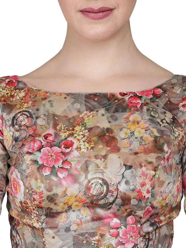 Hand‑Stitched_Art_Silk_Printed_Blouse_for_Women_–_Premium_Fabric,_Half_Sleeves_–_Festive_&_Everyday_Style