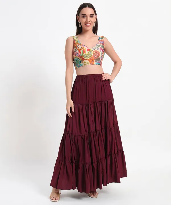 Sleeveless_Art_Silk_Printed_Ethnic_V_Shaped_Neck_Both_Side_Blouse_For_Women
