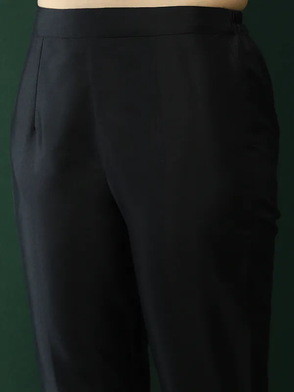 Black_Patch_Work_Kurta_Pant_With_Dupatta