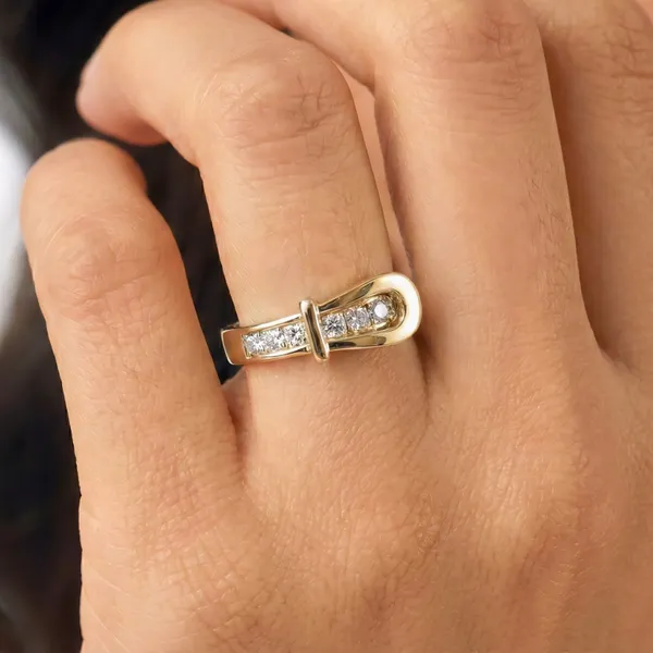 Buckle_Band_Adjustable_Ring_For_Women