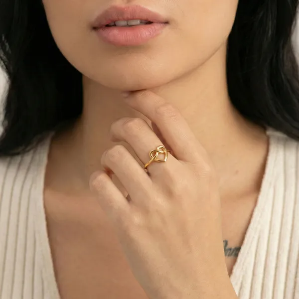 Heart_Knot_Adjustable_Ring_For_Women_|_Anti_Tarnish