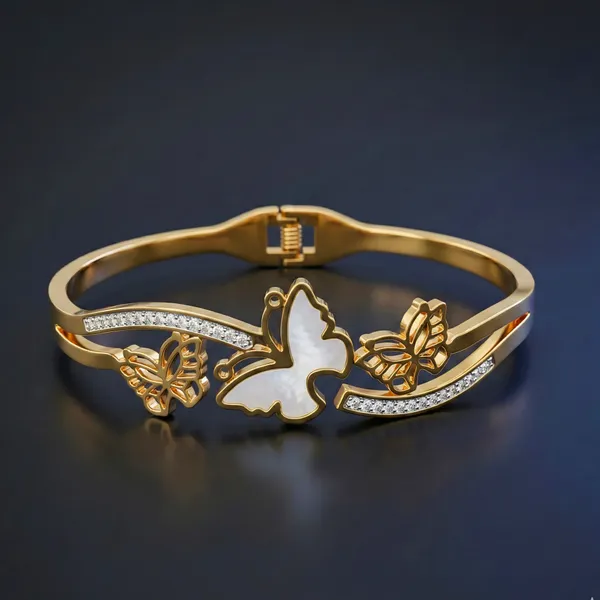 The_Golden_Mariposa_Bracelet_For_Women_2×2.5_Inch