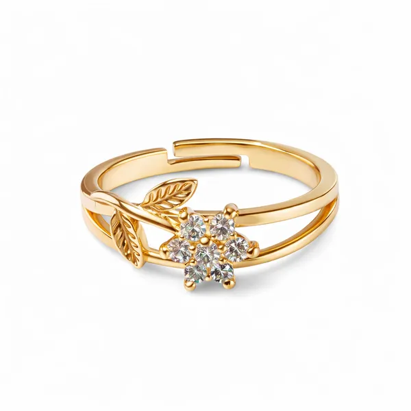 Bloom_Eternite_Leaf_Adjustable_Ring_For_Women