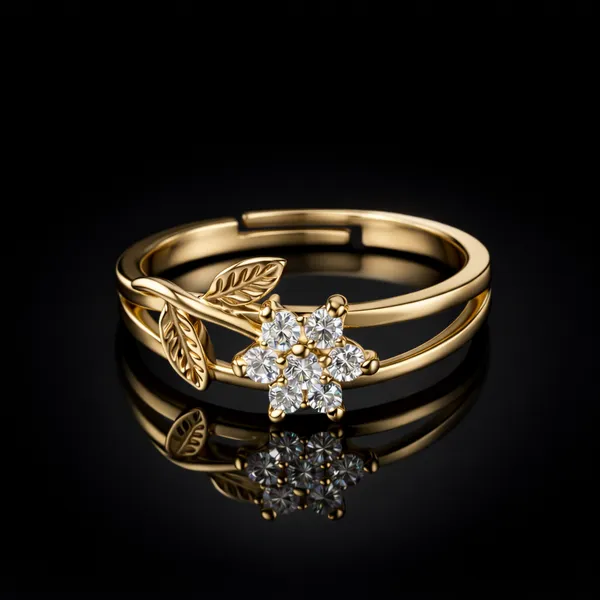 Bloom_Eternite_Leaf_Adjustable_Ring_For_Women