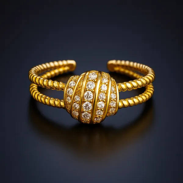 Rope_Ring_With_Diamond_Wrap_Adjustable_Ring_For_Women