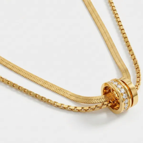 Rondelle_Adjustable_Dual_Chain_Necklace_For_Women