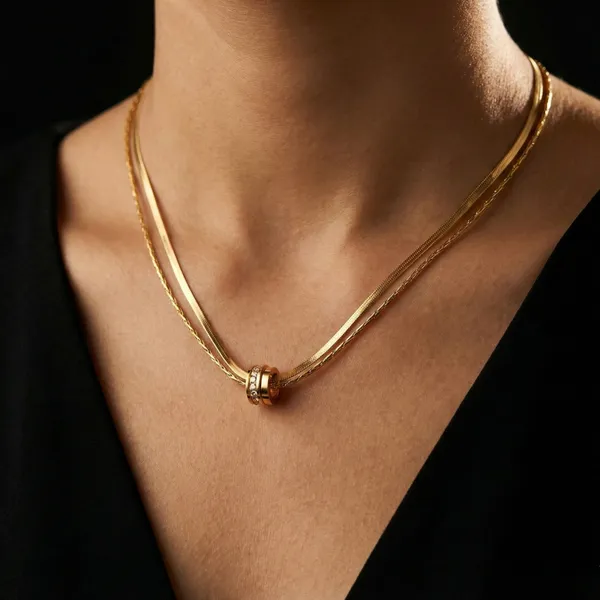 Rondelle_Adjustable_Dual_Chain_Necklace_For_Women