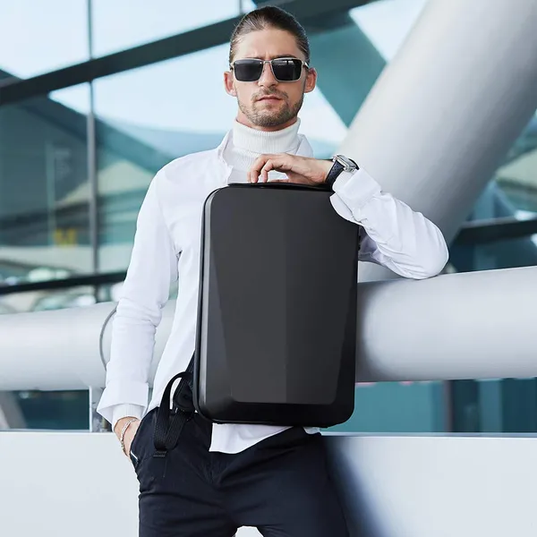 Grey_Anti_Theft_Laptop_Backpack_With_Pc_Hardshell_Waterproof_And_Scratch_Resistant_Padded_Back_Lock_System_Organized_Compartments_Business_Travel_Backpack_For_Men_And_Women