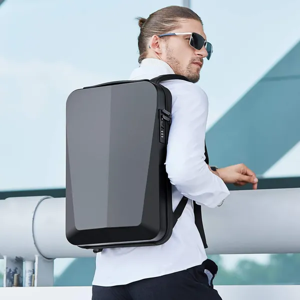 Grey_Anti_Theft_Laptop_Backpack_With_Pc_Hardshell_Waterproof_And_Scratch_Resistant_Padded_Back_Lock_System_Organized_Compartments_Business_Travel_Backpack_For_Men_And_Women