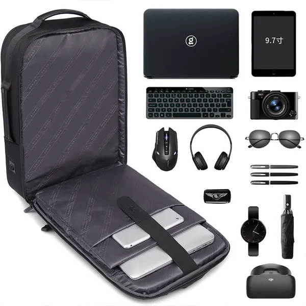 Black_Hard_Case_Anti_Theft_Laptop_Backpack_With_Usb_Type_C_Charging_Port_Waterproof_Zipper_3_Digit_Lock_And_Laptop/Tablet_Compartment_Lightweight_Business_And_College_Backpack