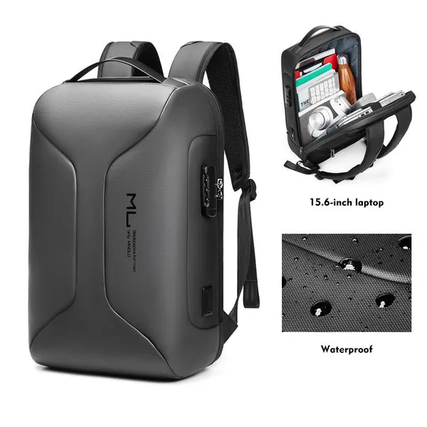 Black_Laptop_Backpack_For_Men_And_Women_Fits_16_Inch_Laptop_And_Anti_Theft_Business_Bag_With_Usb_Charging_Port_And_Organizer_Compartment_Water_Resistant_Office_Bag_21L_Compact_Backpack