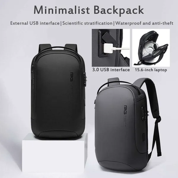 Black_Backpack_For_Men_20L_Semi_Hard_16In_Laptop_Bag_Anti_Theft_Backpack_With_Usb_+_C_Type_Charging_And_Lock_With_Inner_Bottle_Pocket_Water_Resistant_Water_Resistance_Backpack_For_Business_And_Daily_College_Use
