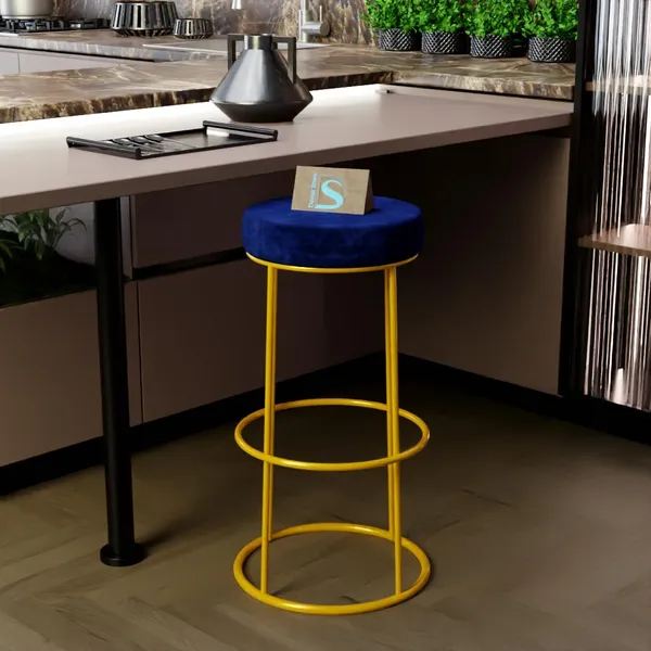 Green_Metal_Bar_Stool_For_Home_Decor