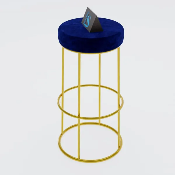 Green_Metal_Bar_Stool_For_Home_Decor