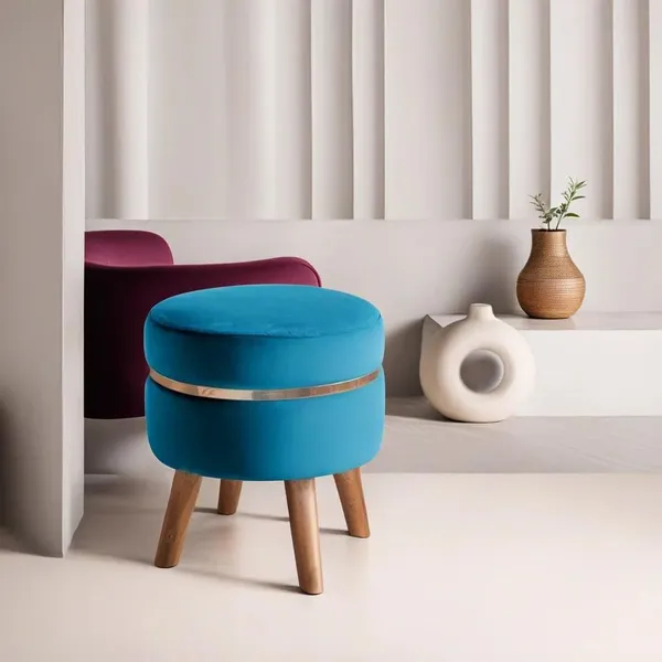 Blue_Wood_Ottoman_For_Home_Decor