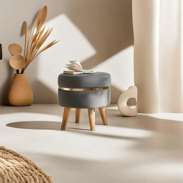 Grey_Wood_Ottoman_For_Home_Decor