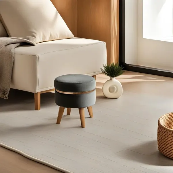 Grey_Wood_Ottoman_For_Home_Decor