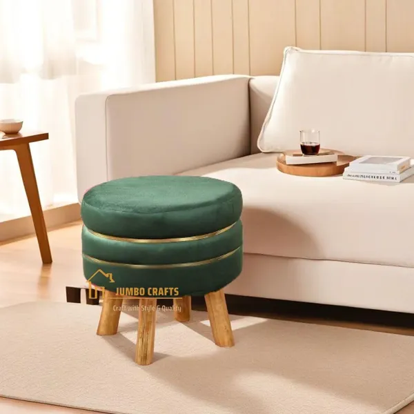 Green_Mango_Wood_Ottoman_For_Home_Decor