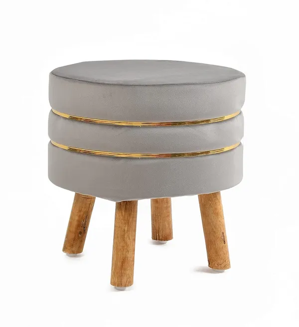 Grey_Mango_Wood_Ottoman_For_Home_Decor