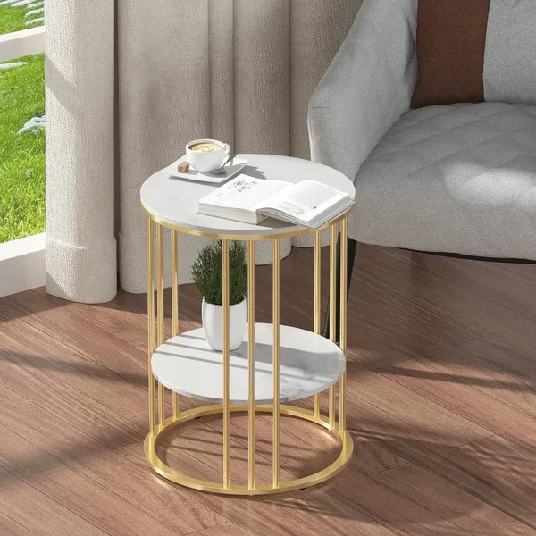 White_Metal_Coffee_Table_For_Home_Decor