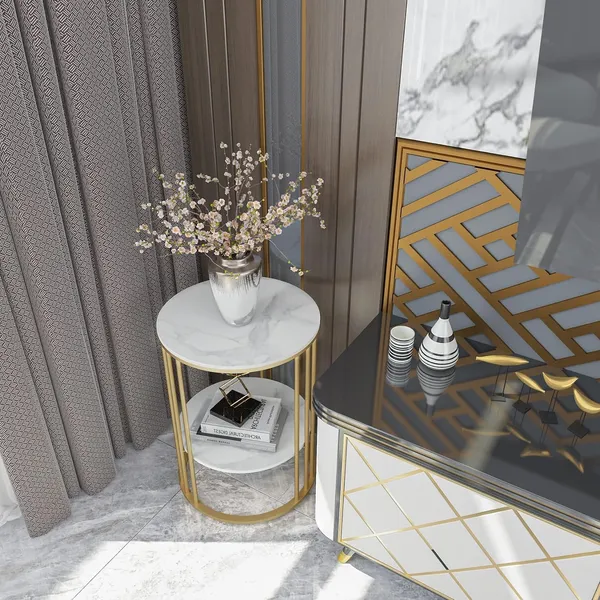 White_Metal_Coffee_Table_For_Home_Decor