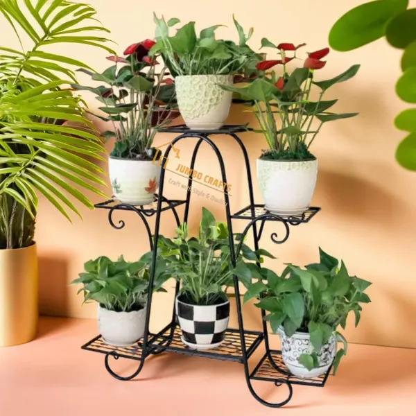 Black_Wood_Plant_Stand_For_Home_Decor