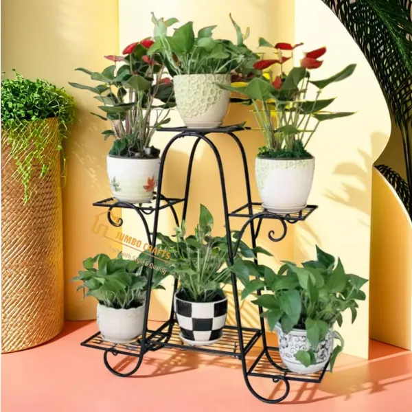 Black_Wood_Plant_Stand_For_Home_Decor