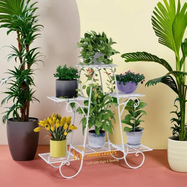 White_Wood_Plant_Stand_For_Home_Decor