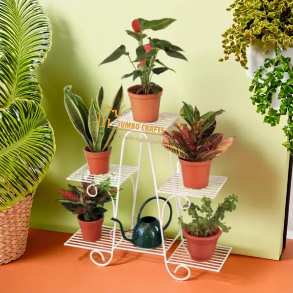 White_Wood_Plant_Stand_For_Home_Decor
