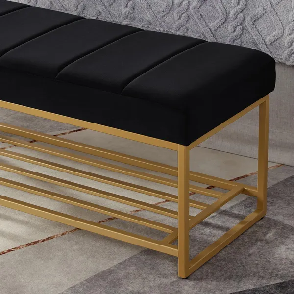 Black_Wood_Bench_For_Home_Decor