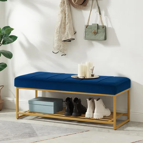 Blue_Wood_Bench_For_Home_Decor