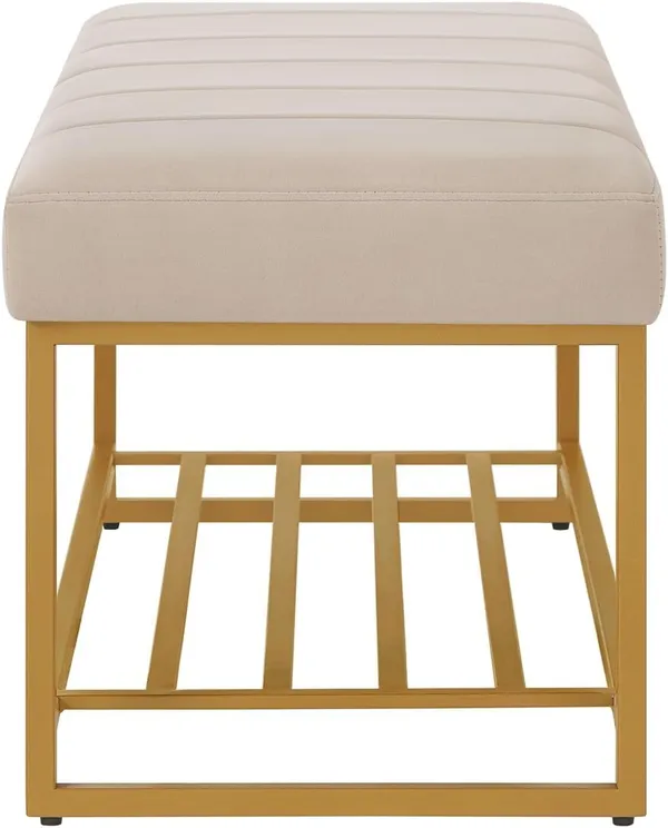 Cream_Wood_Bench_For_Home_Decor