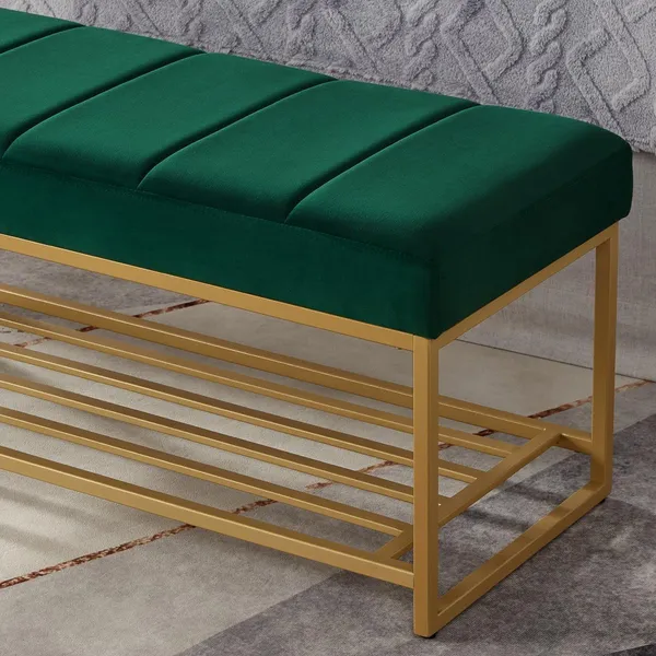 Green_Wood_Bench_For_Home_Decor