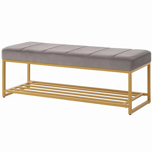 Grey_Wood_Bench_For_Home_Decor