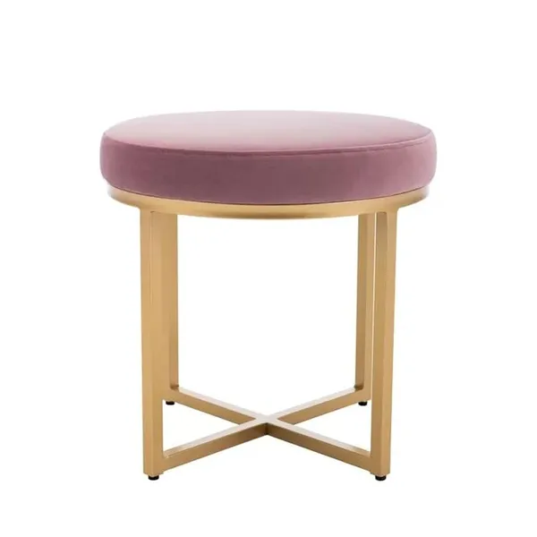 Pink_Metal_Ottoman_For_Home_Decor