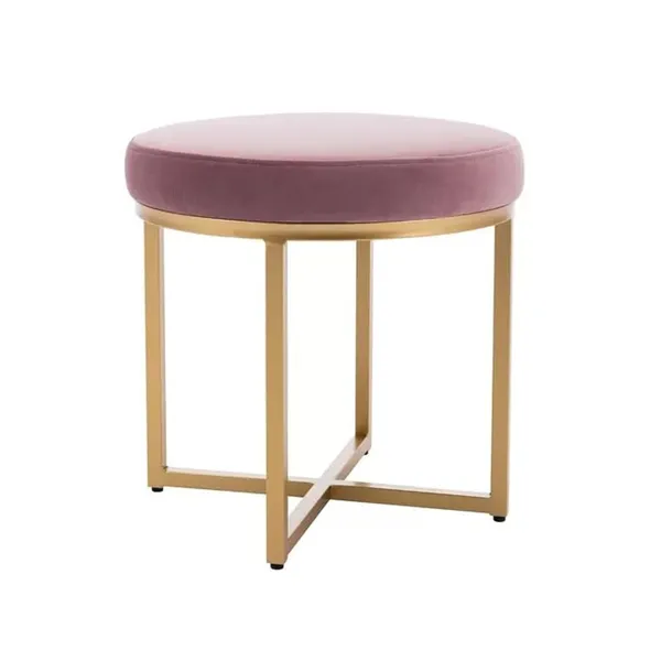 Pink_Metal_Ottoman_For_Home_Decor
