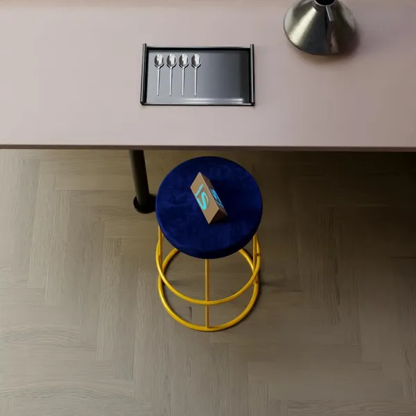 Blue_Metal_Bar_Stool_For_Home_Decor