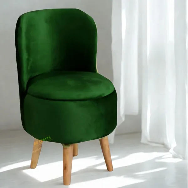 Green_Wood_Bar_Stool_For_Home_Decor