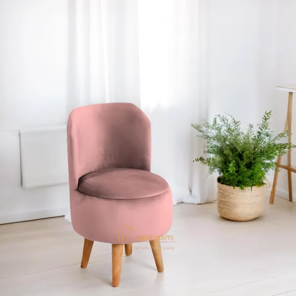 Pink_Wood_Bar_Stool_For_Home_Decor