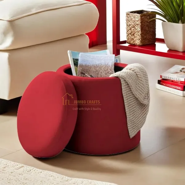 Red_Wood_Ottoman_For_Home_Decor