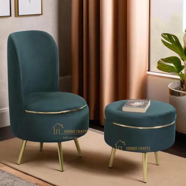 Green_Metal_Ottoman_For_Home_Decor