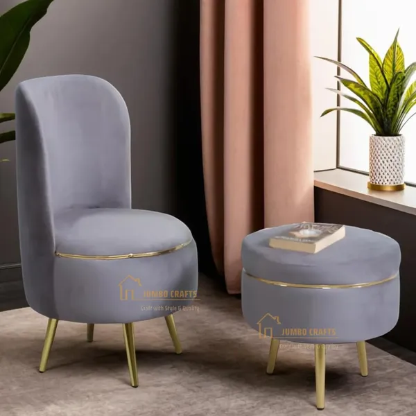 Grey_Metal_Ottoman_For_Home_Decor