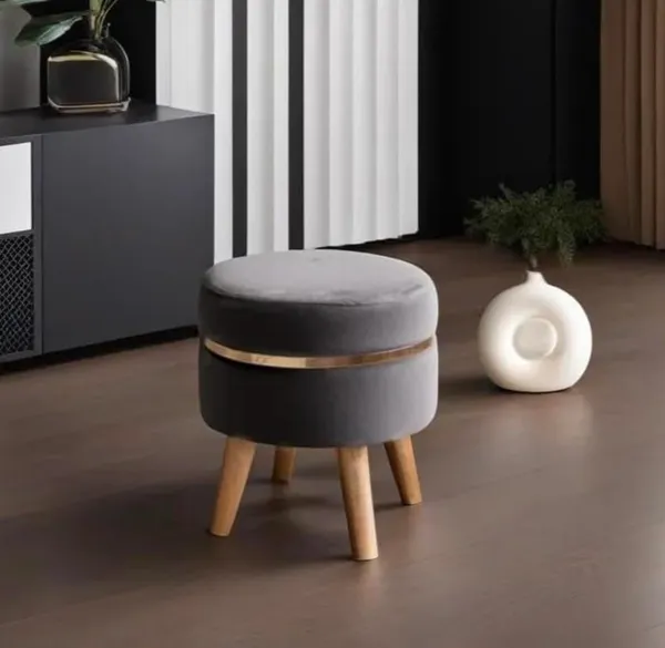 Grey_Metal_Ottoman_For_Home_Decor
