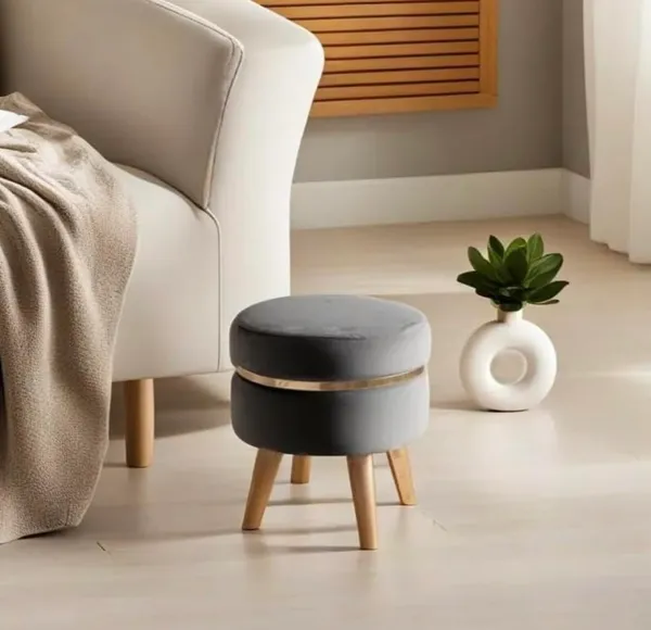 Grey_Metal_Ottoman_For_Home_Decor