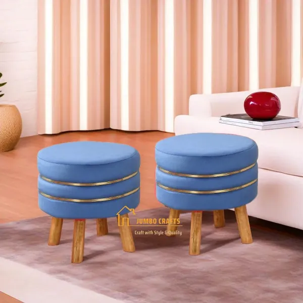 Blue_Mango_Wood_Ottoman_For_Home_Decor