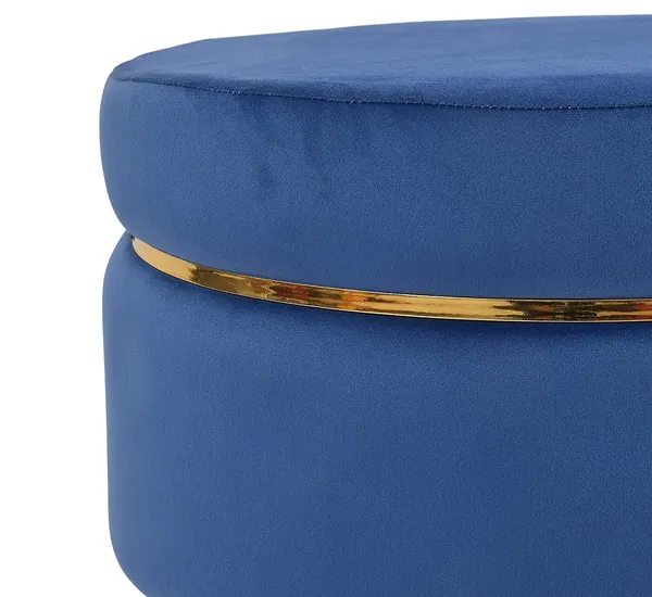 Blue_Mango_Wood_Ottoman_For_Home_Decor